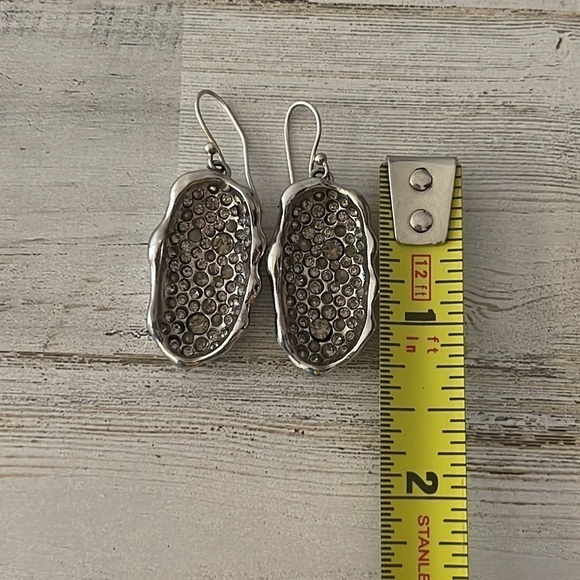 Gorgeous Alexis Bittar Encrusted Crystal Earrings. - Picture 5 of 5